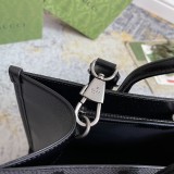 Gucci Classic Logo Printed Tote Bag Diagonal Cross Tote Bag Size: 37.5x33x15CM