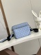 Louis Vuitton Classic Full Logo Postman Bag Crossbody Bag Size: 25x18.5x7CM