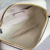 Gucci Blondie Round Double G Shoulder Diagonal Cross Handbag Size: 21x15.5x5CM
