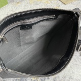 Gucci Classic GG Canvas Splice Leather Handbag Diagonal Shoulder Bag Size: 30x22.5x5CM