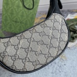 Gucci Retro Classic Logo Ribbon Underarm Bag Handbill Shoulder Bag Size: 20x15x5CM