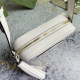 Gucci Blondie Round Double G Shoulder Diagonal Cross Handbag Size: 21x15.5x5CM