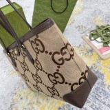 Gucci Classic Logo Striped Ribbon Tote Bag Handbag Size: 38x28x14CM