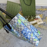 Gucci Fashion Vintage Logo Printed Tote Bag Shopping Bag Size: 38x28x12CM