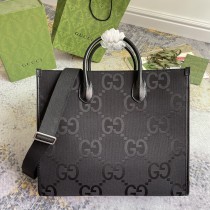 Gucci Classic Logo Printed Tote Bag Diagonal Cross Tote Bag Size: 37.5x33x15CM
