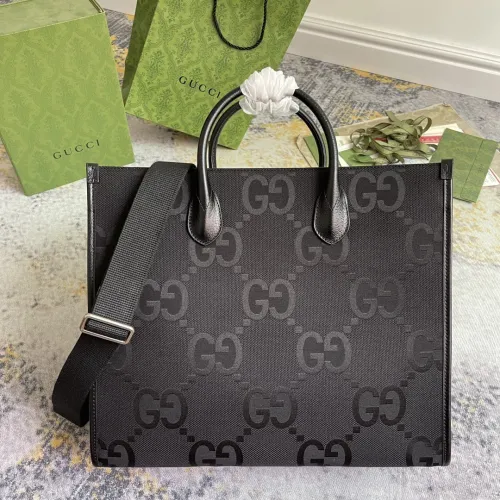 Gucci Classic Logo Printed Tote Bag Diagonal Cross Tote Bag Size: 37.5x33x15CM