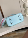 Louis Vuitton Fashion Alma BB Ripple Leather Shell Bag Handbag Crossbody Bag Size: 23.5x17.5x11.5CM