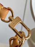 Louis Vuitton Classic Loop Hobo Half Moon Underarm Bag Crossbody Bag Size: 22x9x33CM