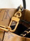 Louis Vuitton Trunk Drawstring Bucket Bag Handbag Crossbody Bag Size: 23x9x23CM