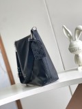 Louis Vuitton Simple Vagabond Hobo Bead Chain Leather Shoulder Cross Bag Size: 48x36x12CM