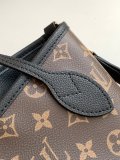 Louis Vuitton Fashion Neverfull Bandouli è re Inside Out Tote Bag Size: 14x9x24CM