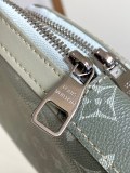 Louis Vuitton Fashion Green Gradient Chest Bag Slingbag Size: 20x31x10CM