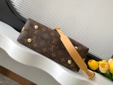 Louis Vuitton Classic Retro Logo Tote Bag Chain Strap Crossbody Bag Size: 26x17x10CM