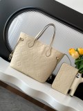Louis Vuitton Classic Logo Embossed Tote Bag Shopping Bag Size: 32x29x17CM