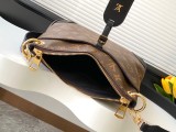 Louis Vuitton Fashion Retro Logo Shoulder Bag