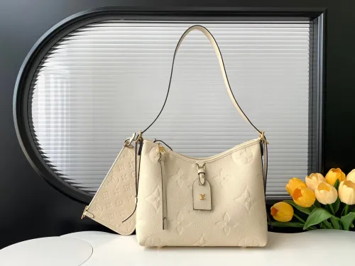 Louis Vuitton Classic Logo Embossed CarryAll Tote Bag Crossbody Bag Size: 29x24x12CM