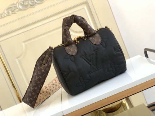 Louis Vuitton Fashion Speedy Bandouliere 25 Pillow Bag Size: 25x19x15CM