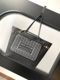 Louis Vuitton Fashion Neverfull Bandouli è re Inside Out Tote Bag Shopping Bag Size: 31x28x14CM
