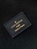 Louis Vuitton Classic Logo Printed Handbag Single Shoulder Crossbody Bag Size: 11x13x19CM