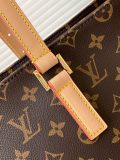 Louis Vuitton Classic Logo Printed Adjustable Shoulder Strap Tote Bag Shopping Bag