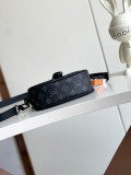 Louis Vuitton Mini Montsouris Flip up Postman Bag Crossbody Bag Size: 20x17x7CM