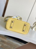 Louis Vuitton Fashion Alma BB Ripple Leather Shell Bag Handbag Crossbody Bag Size: 23.5x17.5x11.5CM