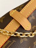 Louis Vuitton Classic Retro Logo Tote Bag Chain Strap Crossbody Bag Size: 26x17x10CM