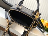 Louis Vuitton Alma BB Cowhide Shell Bag Shoulder Diagonal Cross Handbag Size: 23.5x17.5x11.5CM
