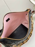 Louis Vuitton Classic Logo Embossed Stray Bag Chain Strap Bag Crossbody Bag Size: 38x33x10CM