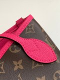 Louis Vuitton Fashion Neverfull Bandouli è re Inside Out Tote Bag Size: 14x9x24CM