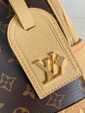 Louis Vuitton Outdoor Letter Printed Backpack Shoulder Bag Size: 44x19x31CM