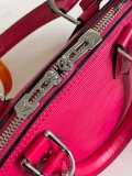 Louis Vuitton Fashion Alma BB Ripple Leather Shell Bag Handbag Crossbody Bag Size: 23.5x17.5x11.5CM