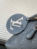 Louis Vuitton Classic Logo Embossed Drawstring Backpack Shoulder Bag Size: 27.5x33x14CM