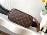 Louis Vuitton Fashion Neverfull Bandouli è re Inside Out Tote Bag Size: 14x9x24CM