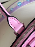 Louis Vuitton Fashion Alma BB Ripple Leather Shell Bag Handbag Crossbody Bag Size: 23.5x17.5x11.5CM
