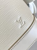 Louis Vuitton Fashion Alma BB Ripple Leather Shell Bag Handbag Crossbody Bag Size: 23.5x17.5x11.5CM
