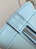 Louis Vuitton Fashion Alma BB Ripple Leather Shell Bag Handbag Crossbody Bag Size: 23.5x17.5x11.5CM