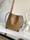 Louis Vuitton Trunk Drawstring Bucket Bag Handbag Crossbody Bag Size: 23x9x23CM