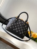 Louis Vuitton Alma BB Cowhide Shell Bag Shoulder Diagonal Cross Handbag Size: 23.5x17.5x11.5CM