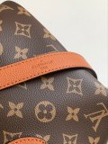 Louis Vuitton Fashion Neverfull Bandouli è re Inside Out Tote Bag Size: 14x9x24CM