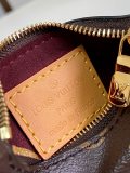 Louis Vuitton All InBB Logo Printed Lock Shoulder Handbag Bucket Bag Size: 16x18x12CM