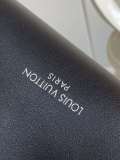 Louis Vuitton Fashion Lazy CarryAll Dark Sheepskin Tote Bag Shopping Bag Size: 39x30x15CM