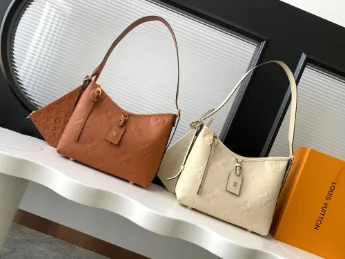 Louis Vuitton Classic Logo Embossed CarryAll Tote Bag Crossbody Bag Size: 29x24x12CM
