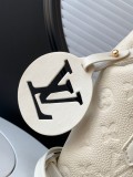 Louis Vuitton Classic Logo Embossed Drawstring Backpack Shoulder Bag Size: 27.5x33x14CM