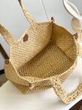 Louis Vuitton OnTheGo Lafite Grass Knitted Tote Bag Shopping Bag Size: 37.5x30x17CM