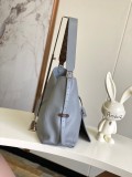 Louis Vuitton CarryAll Dark Sheepskin Shopping Bag Handheld Shoulder Bag