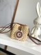 Louis Vuitton Noe Purse Straw Drawstring Bucket Bag Crossbody Bag Size: 11.5x12x11.5CM