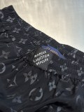 Louis Vuitton Fashion Ripple Jacquard Mulberry Silk Casual Shorts