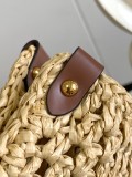 Louis Vuitton OnTheGo Lafite Grass Knitted Tote Bag Shopping Bag Size: 37.5x30x17CM