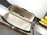 Louis Vuitton Soul Trunk Leather Flip Shoulder Bag Size: 19x15x7CM